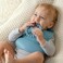 SAMiGO Silicone Teething Rings Baby Teether Toys 2 Pack