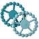 SAMiGO Silicone Teething Rings Baby Teether Toys 2 Pack