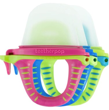 teetherpop Fillable Freezer Teethers for Babies Made in USA Teething Pacifier