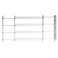 KnapeJohn Sterling 4Bar Basic Fixed Window Guard14x1424 Inches White