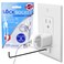 LOCK SOCKET USB Charger Lock 4PK AntiTheft ChildSafe Lock System Compatible with Original iPhone Cube Chargers Safety Device to Prevent Unplugging Made in USA