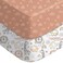 Yoofoss 2Pack Pack and Play Sheets Fitted 38x26 Animals