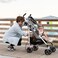 Baby Delight Lightweight Swerve Stroller Grey