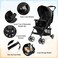 Costzon Baby Joy Lightweight Stroller Compact Toddler Travel Stroller for Airplane Infant Stroller wAdjustable BackrestFootrestCanopy 5Point Harness Storage Basket Easy OneHand Fold Coffee