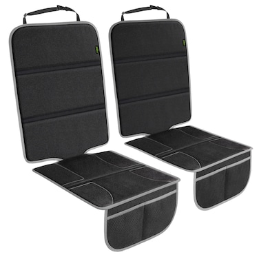 PIDO Car Seat Protector 2 Pack Seat Cover Mat with Thick Padding
