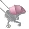 Colukii Stroller Accessories Replacement Canopy Compatible with Doona and Doona i Car Seats Strollers Larger Sunshade Durable Fabric Pink