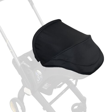 Feliliber Replacement Canopy for Doona Car Seat Strollers Black
