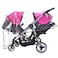 GALAOMA Weather Shield Double Stroller Rain Cover Twin Tandem Universal Size