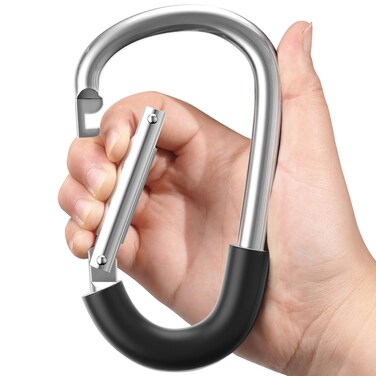 SURDOCA Stroller Hooks Large Heavy Duty Universal Stroller Clips and Hooks for Bags Mommy Hook Accessories
