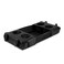WONDERFOLD Flex Snack Tray for W4 Stroller Wagon with Convertible Cup Holders Adjustable Sidewalls to Maximize Space Easy to Install Easy to Clean