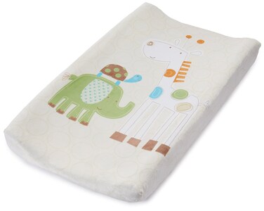 Summer Infant Ultra Plush Character Changing Pad Cover Safari Stack