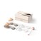 Emulait Baby Bottle Starter Kit Includes 2 Bottles 2 Nipples 2 Caps 2 Lids 2 Responsive Flow Valves Cleaning Brush Light Shape 3RFV