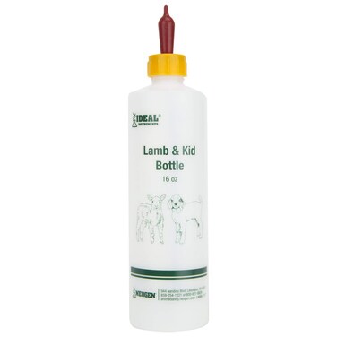 Neogen Ideal 7004 Lamb Kid Bottle 16oz wRed ScrewOn Teat