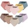 Gerber Baby Unisex Muslin Bandana Bibs 10Pack Solid Pastel One Size