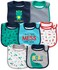 Simple Joys Baby Boys 7 pack teething bib Accessory Blue One Size
