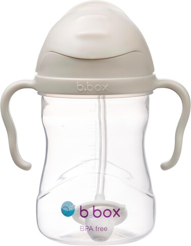 b.box bbox Sippy Cup with Weighted Straw Toddler Straw Cup Spill Proof 8oz