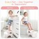 Maliton Potty Training Seat 2in1 with Step Stool AntiSlip Pink