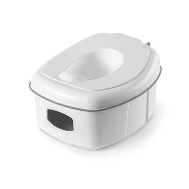 Chicco 3in1 Potty Training System Toddler Training Potty Toilet Topper Step Stool EasyClean AntiSlip Base Adjustable Spray Shield