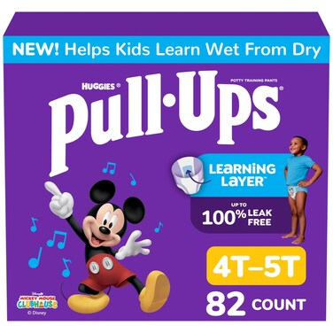 Pull-Ups PullUps Boys Potty Training Pants Size 4T5T 82 Count