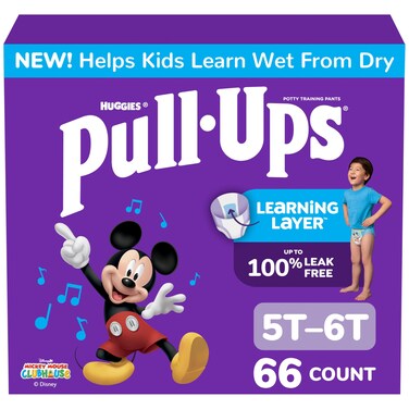 Pull-Ups PullUps Boys Potty Training Pants Size 5T6T 66 Count