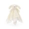 Apricot Lamb Soft Security Blanket White Bunny Rabbit Plush 14