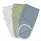 Comfy Cubs Swaddle Blanket Zipper 3 Pk S Stone Pacific Blue Sage