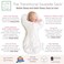 SwaddleDesigns Transitional Swaddle Sack Cotton Pink Tiny Triangle 03mo