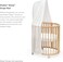 Stokke Sleepi Drape Rod V3 Hazy Grey Compatible with Sleepi Bed V3 Mini V3 Downsizing Kit V3 Made from Solid Beech Wood