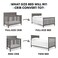 DaVinci Hidden Hardware TwinFullSize Bed Conversion Kit M5789 in White