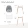 UPPAbaby Ciro High Chair EasytoClean Rotating Footrest Chloe
