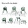 Mompush Olli 7in1 High Chair Compact Foldable Converts to Low Chair