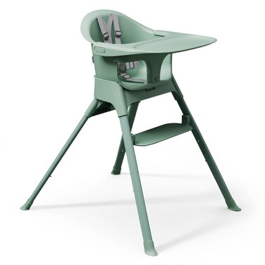 Mompush Olli 7in1 High Chair Compact Foldable Converts to Low Chair
