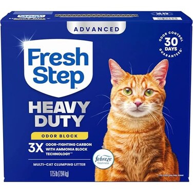 Fresh Step Advanced Heavy Duty Multi Cat Clumping Cat Litter 175 lb