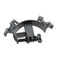 E-outstanding 2Pack Water Pipe Fixing Clamp Adjustable Plastic Fish Tank Pipe Holder Fixed Clips Aquarium Tool Black