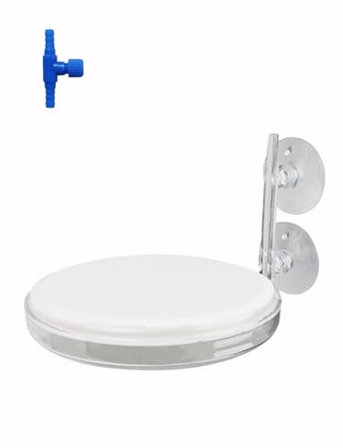 UPETTOOLS 4inch Nano Aquarium Air Stone Kit Bubble Diffuser