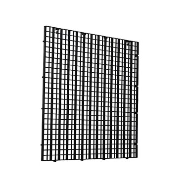 ALEGI Aquarium Fish Tank Bottom Isolation 4 Pcs Plastic Egg Crate Grid Divider