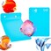 DQITJ 2 Pack Angelfish Discus Breeding Slate Fish Breeding Spawning Slate Spawning Surface for Aquarium Fish Egg Laying