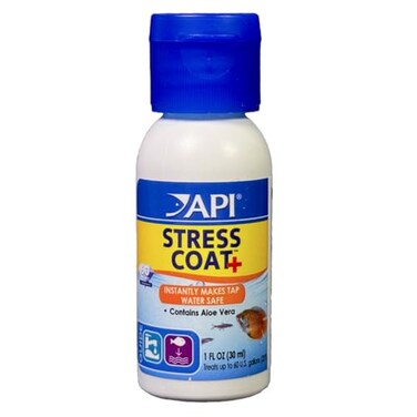 API STRESS COAT Aquarium Water Conditioner 1Ounce Bottle