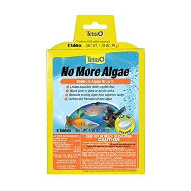Tetra No More Algae Tablets for Aquariums 8 Count