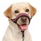 BARKLESS Soft Dog Head Collar Patented Padded No Pull Head Halter Training Nose Leash with Safety Link for Medium Large Dogs Adjustable Muzzle Leash Easy Control for WalkingPink M
