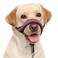 BARKLESS Soft Dog Head Collar Patented Padded No Pull Head Halter Training Nose Leash with Safety Link for Medium Large Dogs Adjustable Muzzle Leash Easy Control for WalkingPink M