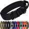 Joytale Tactical Dog Collar for Medium Dogs Traffic Control Handle Black