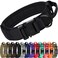 Joytale Tactical Dog Collar for Medium Dogs Traffic Control Handle Black