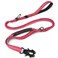 Joytale Tactical Bungee Dog Leash Shock Absorbing No Pull Hot Pink