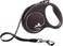 FLEXI Leash Black Design Strap Version Modern and Ergonomic Shape Advanced Guidance System Retractable Leash Made in Germany BlackSilver L 16 ft