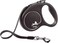 FLEXI Leash Black Design Strap Version Modern and Ergonomic Shape Advanced Guidance System Retractable Leash Made in Germany BlackSilver L 16 ft