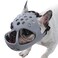 BARKLESS Frenchie Muzzle for Biting Breathable Short Snout Dog Muzzle