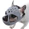 BARKLESS Frenchie Muzzle for Biting Breathable Short Snout Dog Muzzle