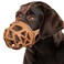 BARKLESS Dog Muzzle Humane Basket Muzzle for Large Dogs Biting Scavenging