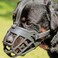 BARKLESS Soft Basket Silicone Muzzle for Medium Dog to Prevent Biting